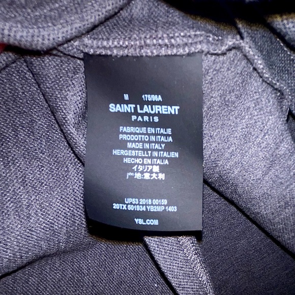 SOLD @2ndSt—Saint Laurent Piqué Polo - Picture 5 of 5
